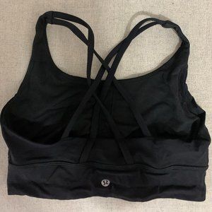 One Grey and One Black Lulu Energy Bra